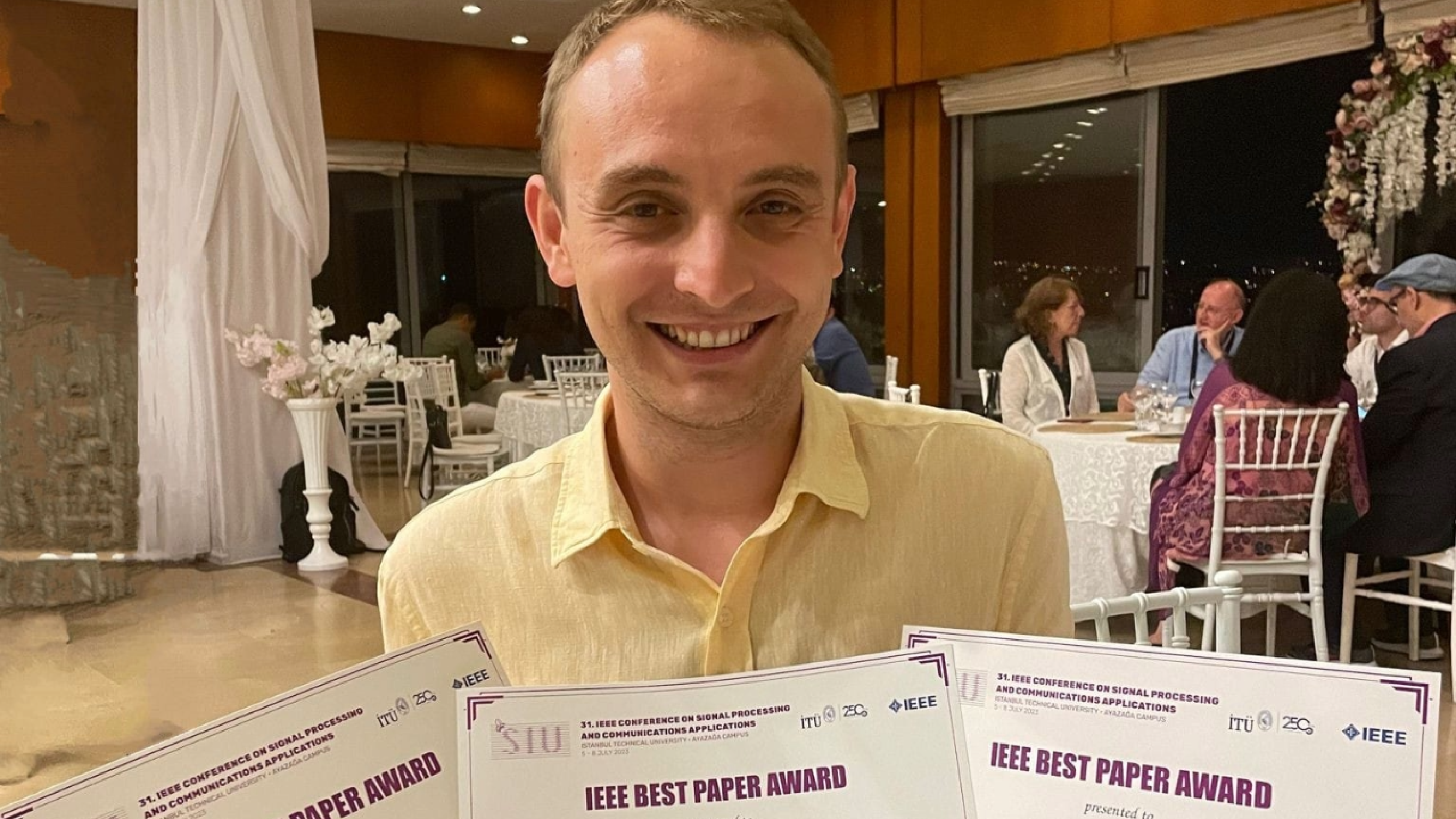 Dr. Alper Ahmetoğlu'na BAP Doktora Tez Ödülü