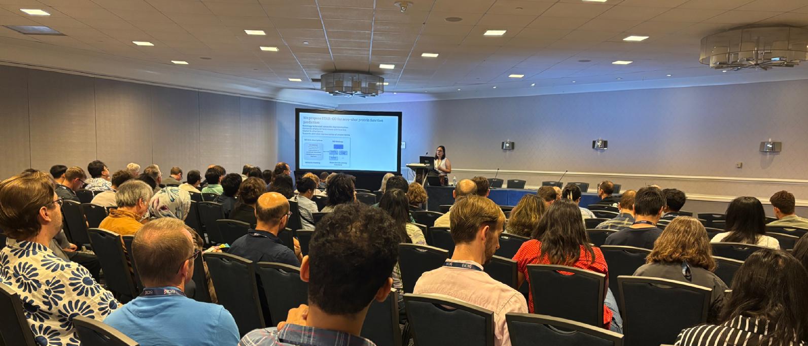 Graduate Students Present Their Work at ISMB 2026