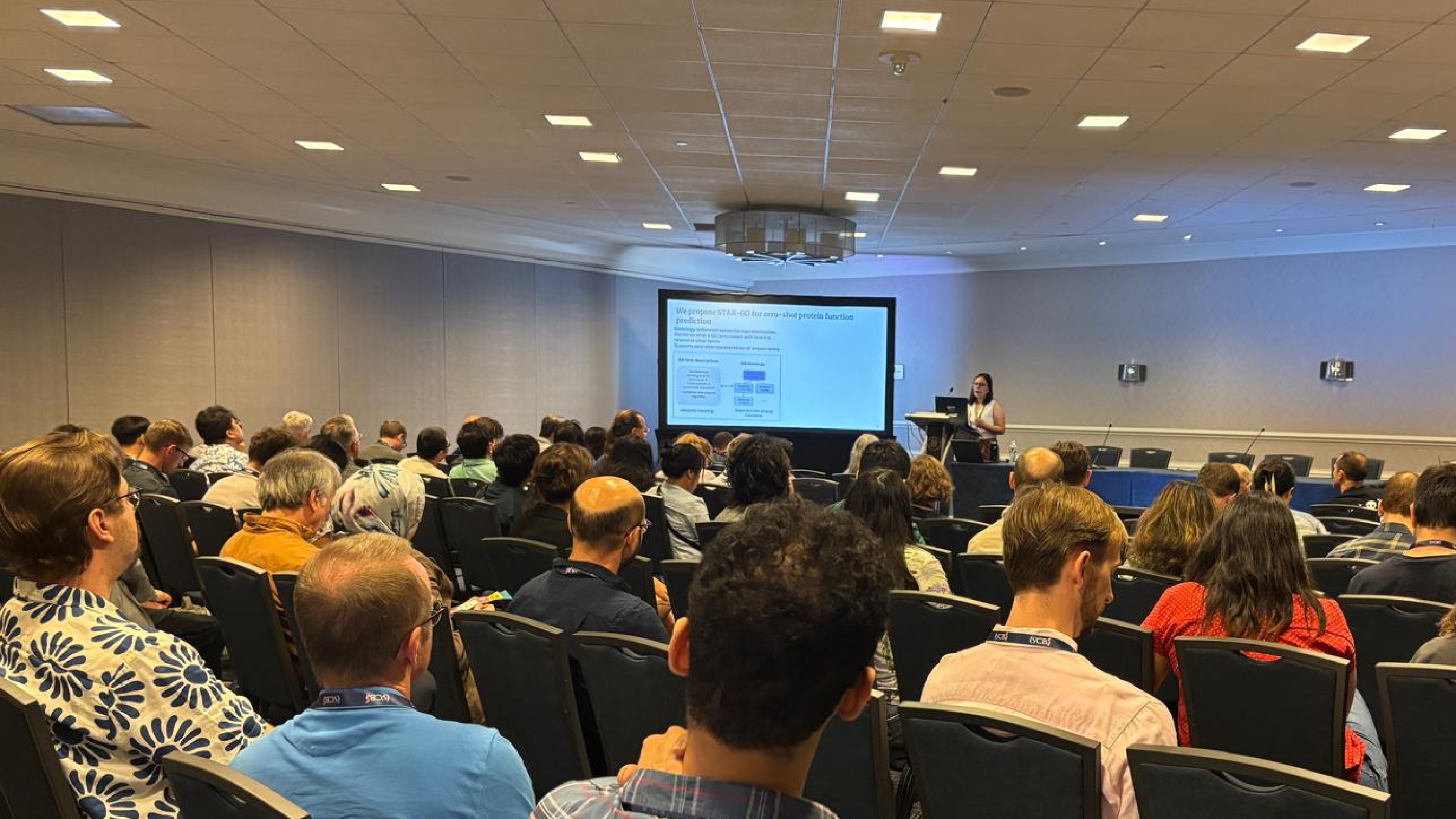 Graduate Students Present Their Work at ISMB 2026
